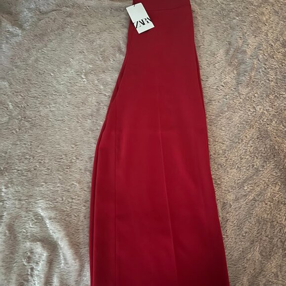 Zara Women's Red Pants - Picture 5 of 5